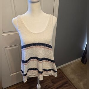 American Eagle Outfitters Striped Sweater Tank